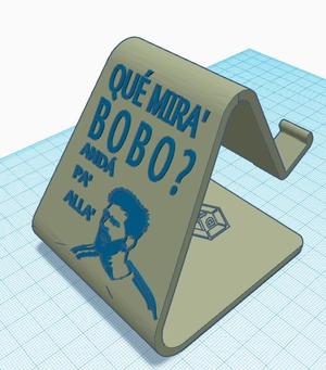 MESSI porta celular "QUE MIRA' BOBO?" PHONE STAND