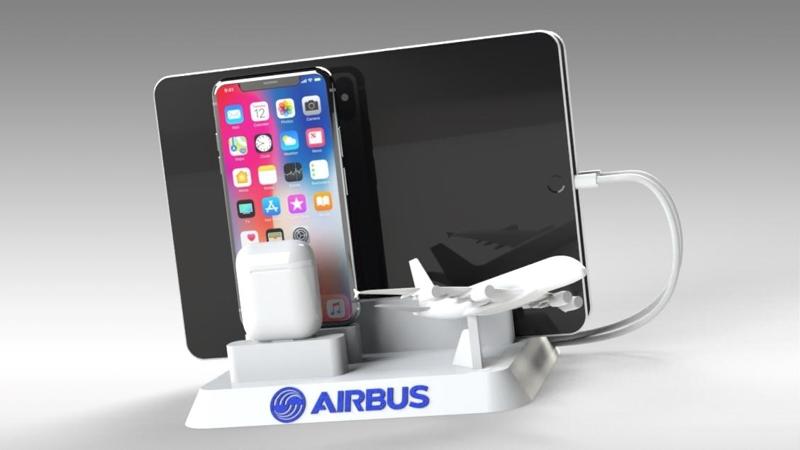 Airbus A380 IPHONE TABLET DOCKING STATION