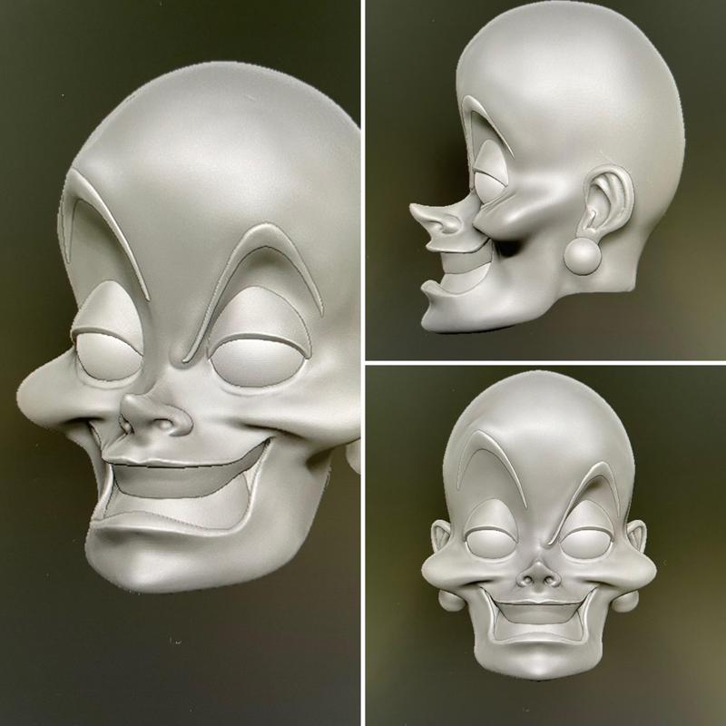 Cruella doll head
