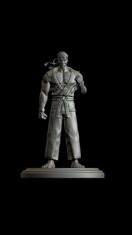 Ryu from the Street Fighter Fanart