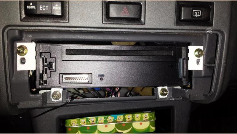 99 Toyota RAV4 Stereo Bracket (for single DIN stereos)