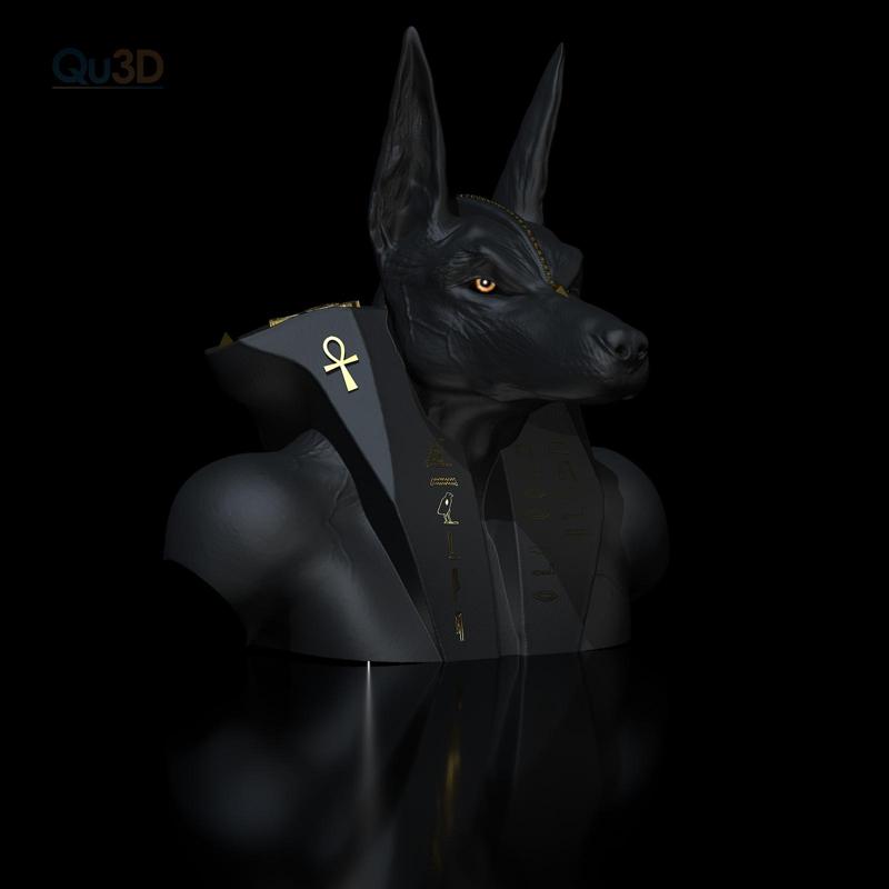 Bust of Anubis, god of the dead