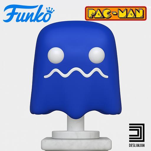 BLUE GHOST PACMAN COME COME FUNKO POP TOYART