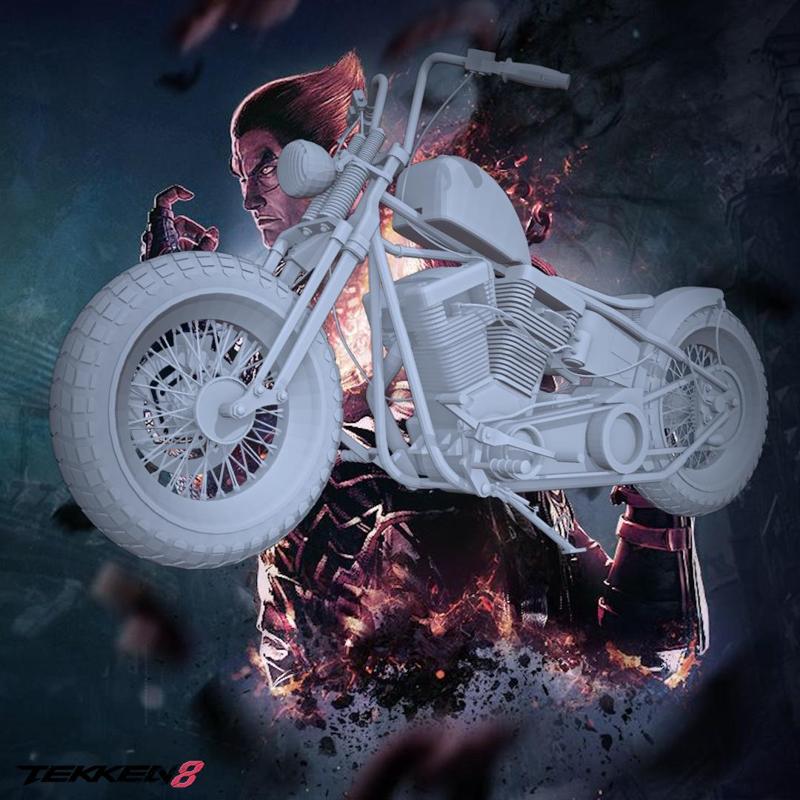 Tekken 8 Hwoarang Motorcycle