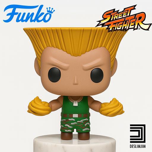 GUILE STREET FIGHTER TOYART