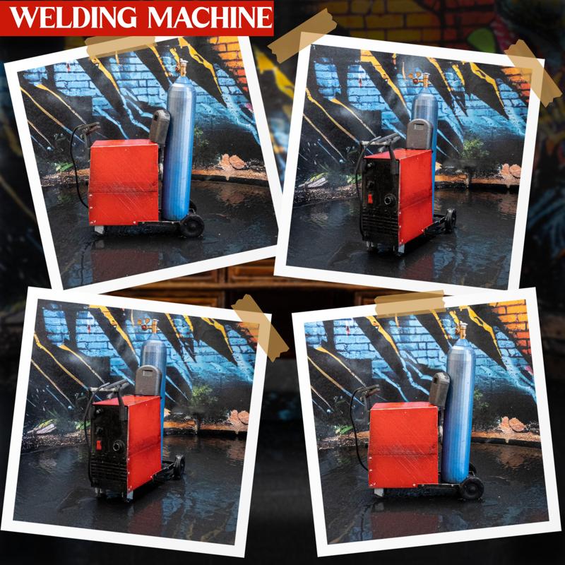 Diorama Accessories/ Welding Machine/ Mask / Gas Bottle/ Workshop/ Dollhouse/ Action Figure