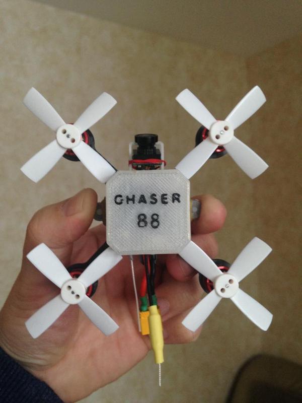 Chaser88 from Banggood canopy with tiny camera mount