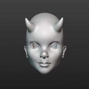 BJD Head - doll Saffron