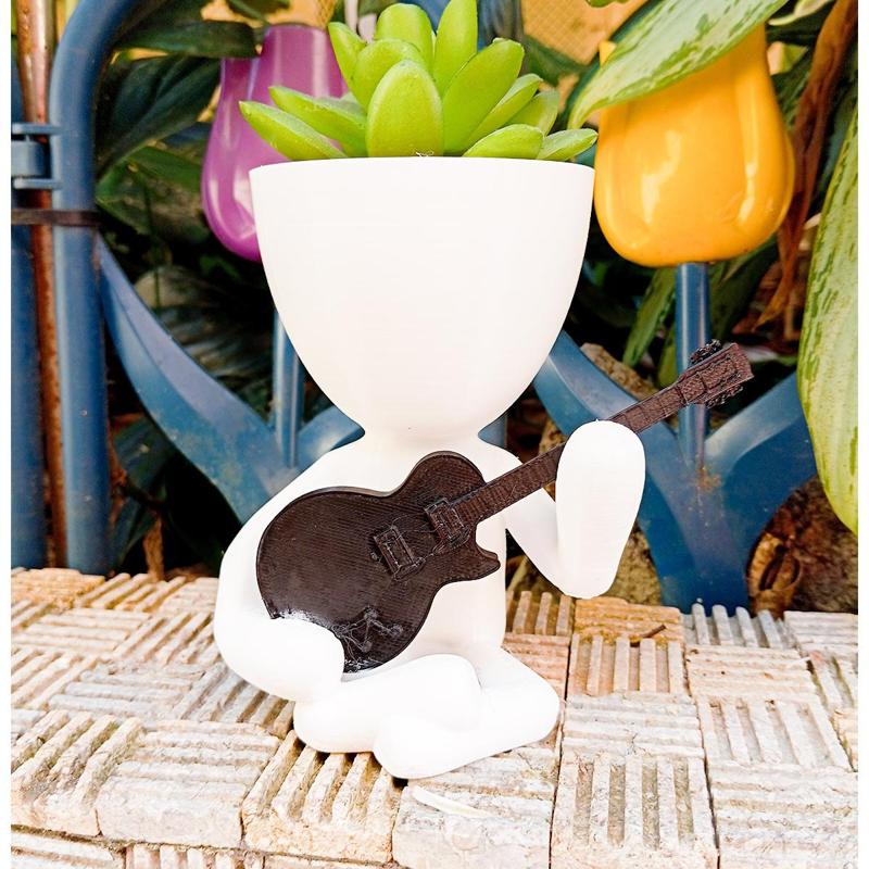 Robert Guitarist Flowerpot