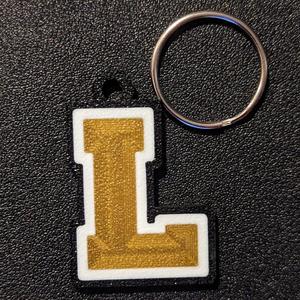 School Logo L Keychain