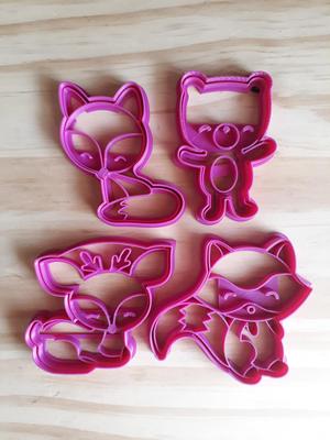 Forest Animals Set - Cookie Cutter