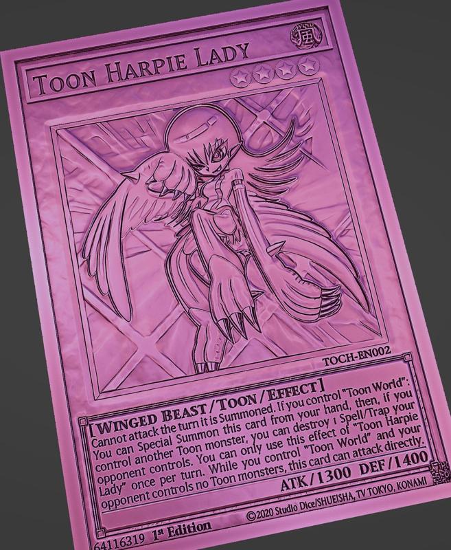 toon harpie lady - yugioh
