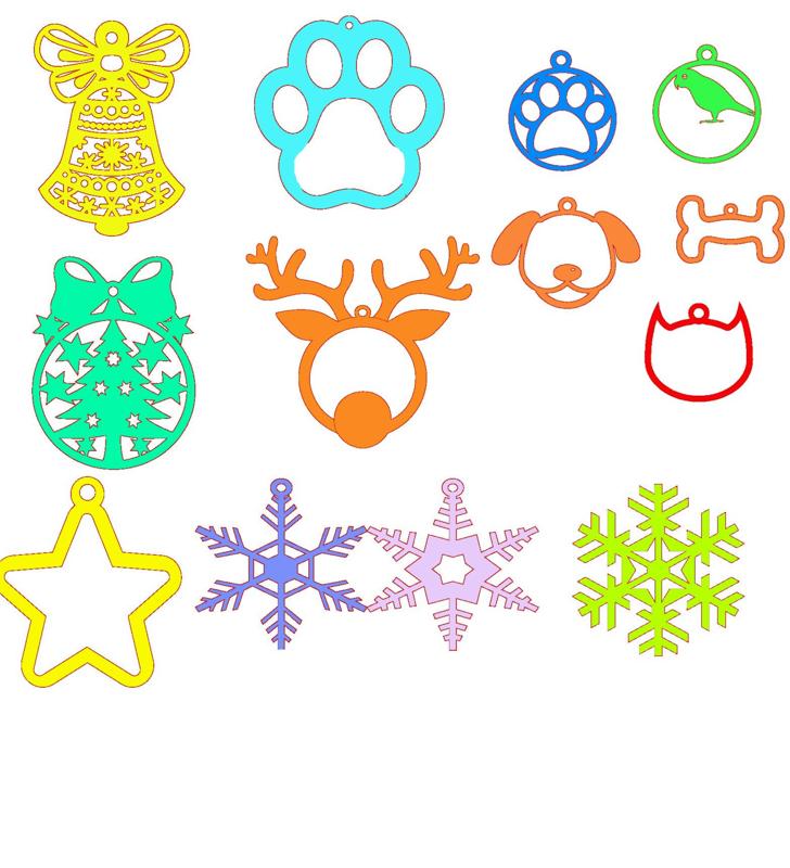 MegaPack Christmas Spheres