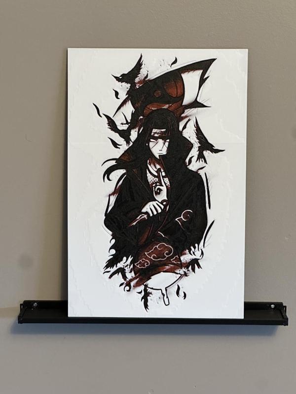 Itachi Uchiha - Hueforge 3 color