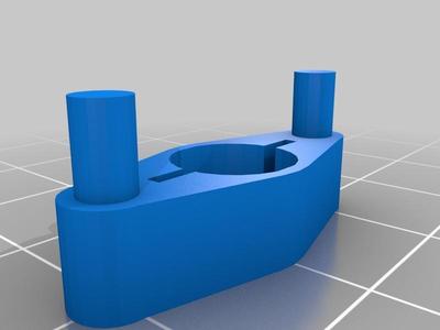 KNURLED_NUT_CLIP for PRN3D