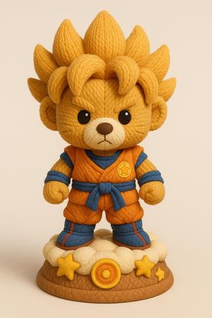 Goku teddy bear version