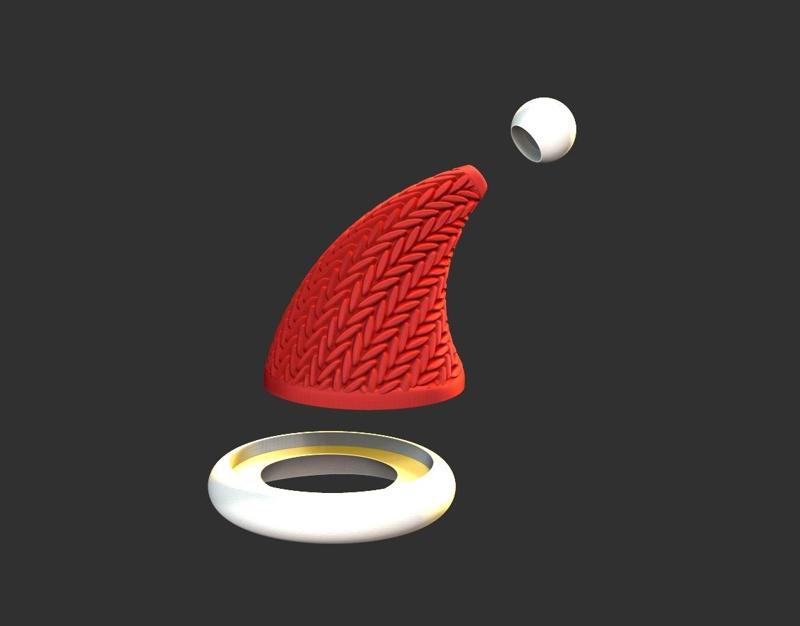 Knitted Hat for Gingerbread