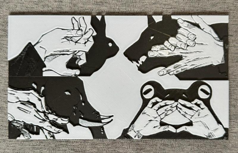 JJK Megumi Hand Signs Hueforge