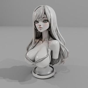 Premium Sexy Sculpt - 03 - 3D Model Figure