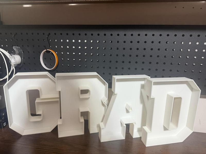 GRAD Table decorations