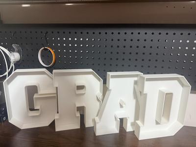 GRAD Table decorations