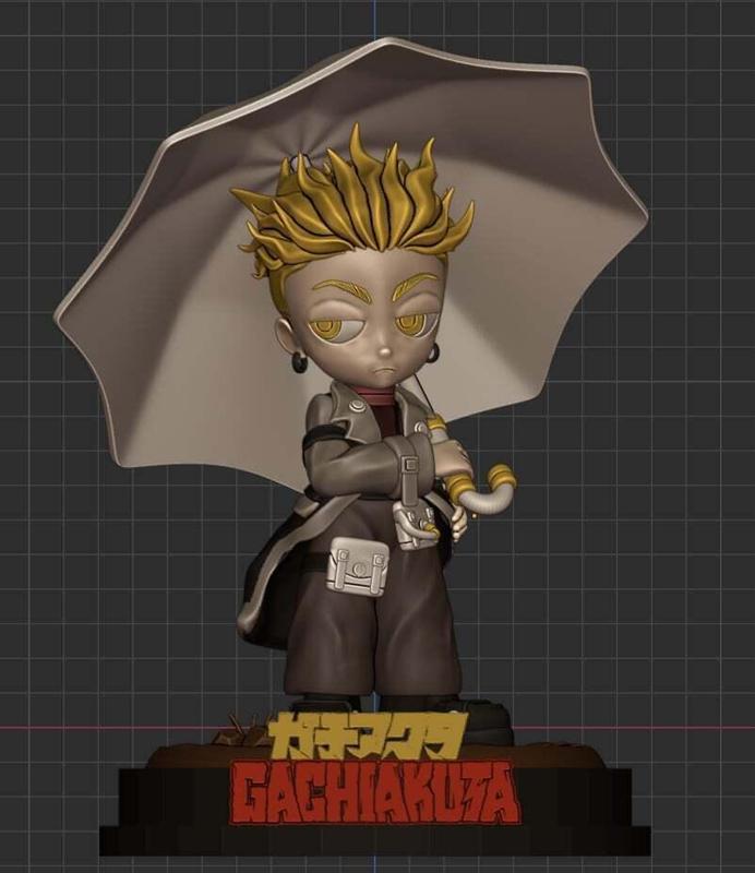 GACHIAKUTA CHARACTER CHIBI ( ENJIN )