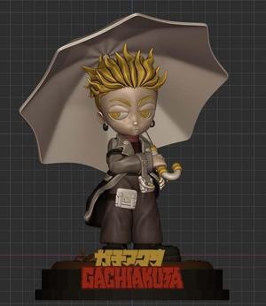 GACHIAKUTA CHARACTER CHIBI ( ENJIN )