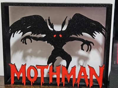 Winged Terror: Mothman Frame