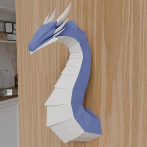Dragon Head-Polygonal Art