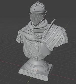 Dark Souls Bust of Oscar