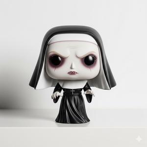 👻 The Nun (from The Conjuring Universe) Funko Pop! - The Demon Valak! (3D Print Ready!) 🕯️