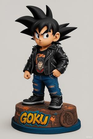 Goku Rocker version - Rock star