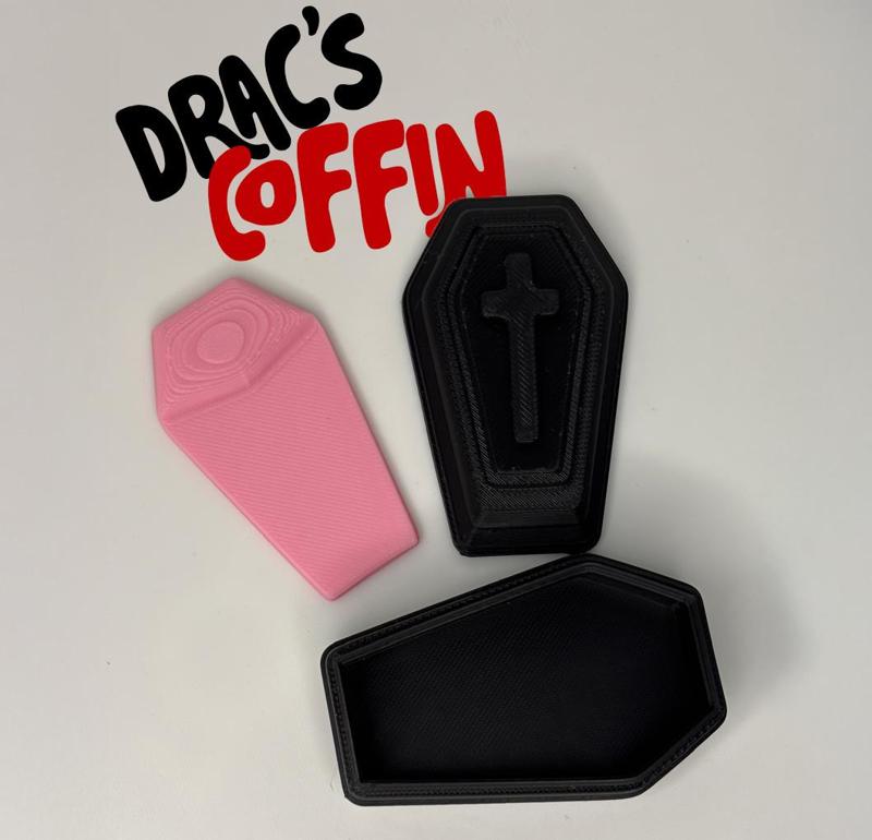 Dracula’s Coffin | Spooky Halloween Display Piece (3D Print STL)