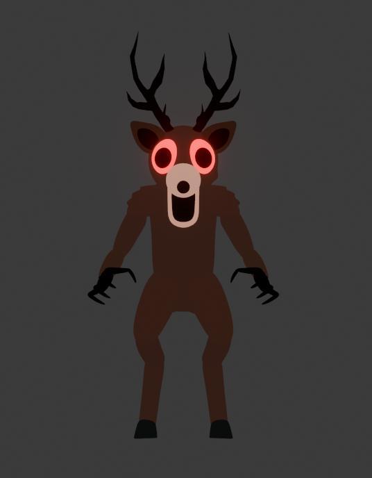 99 Nights Deer - Roblox 3D Model - STL