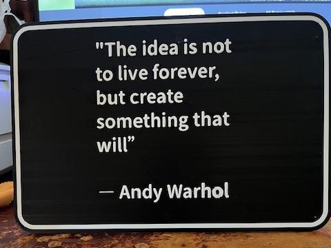 andy warhol quote