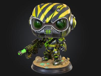 Borderlands-4-era Vault Hunter Funko Pop