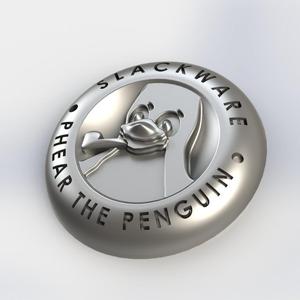 Slackware - Phear the penguin 3d