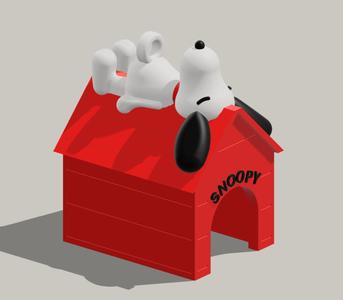 Snoopy Ornament (Single color and AMS versions)