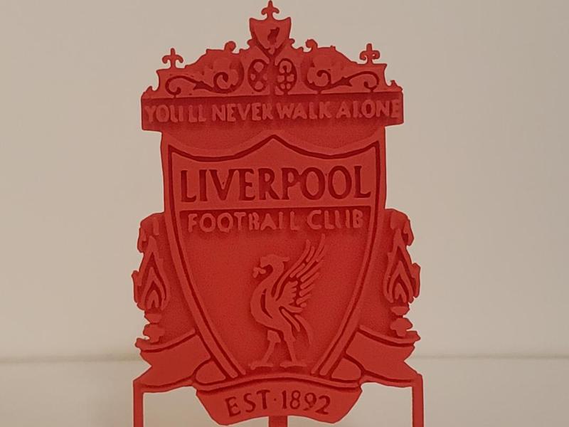 Simple Liverpool Desktop Badge