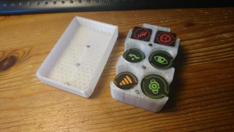 Star wars x-wing Token box (focus, evade, ion, stress, e.t.c)