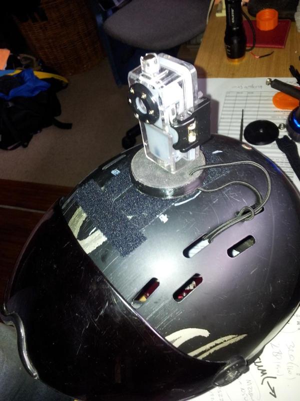 Camera mount for your Helmet