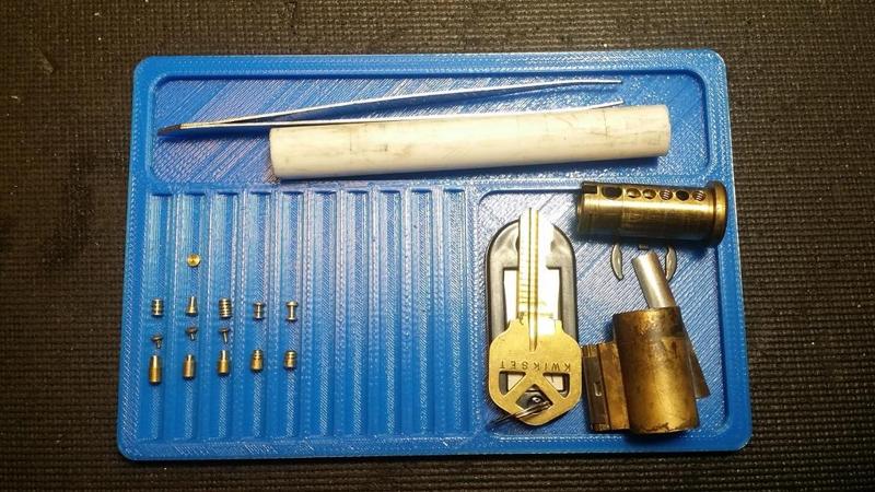 Locksport Pinning Tray