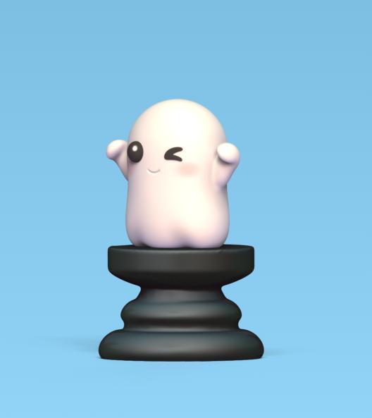 Halloween Chess - Ghost