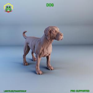 Dog - STL - RPG MINIATURE