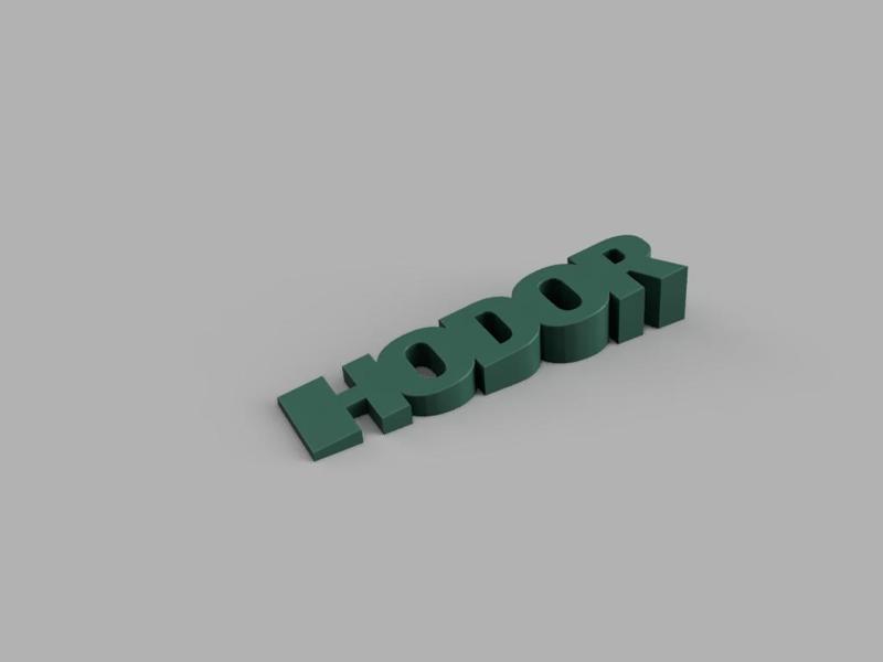 HODOR Door Stop - hold the door