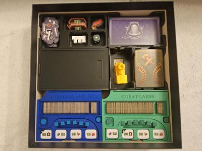 Lightning Train Board Game Insert
