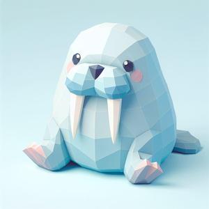 Walrus – 3D Model of a Majestic Marine Mammal