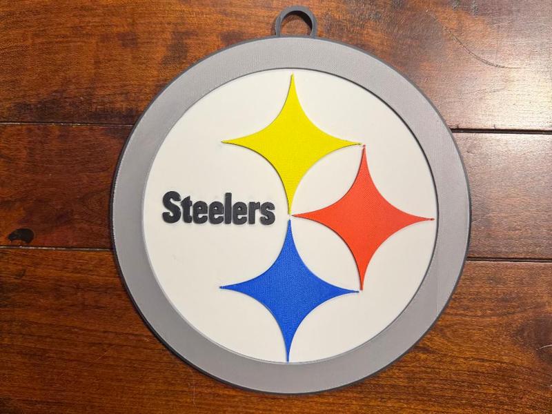 Pittsburgh Steelers Oversized Necklace Logo
