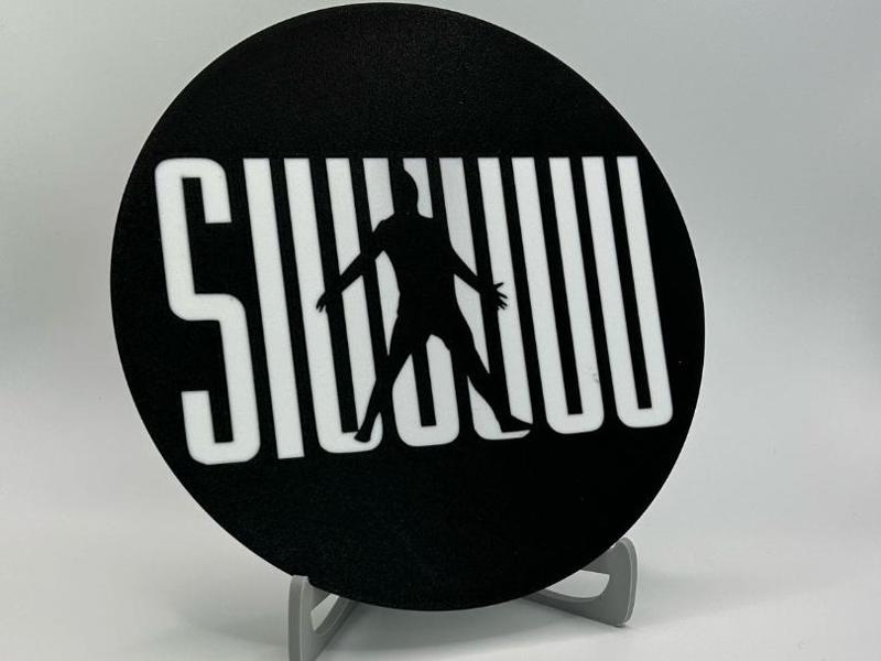 Front-DIY-Lightbox V2.0 CR7 SIUUUU (nur Motiv)