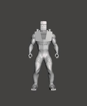 FAN ART RETRO Rom the Space Knight